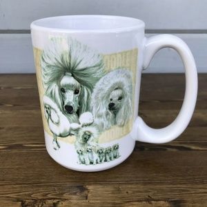Poodle Ceramic Coffee Tea Mug Cup Dog Lover
